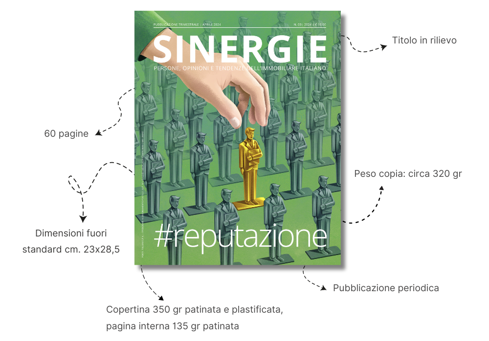 caratteristiche magazine sinergie